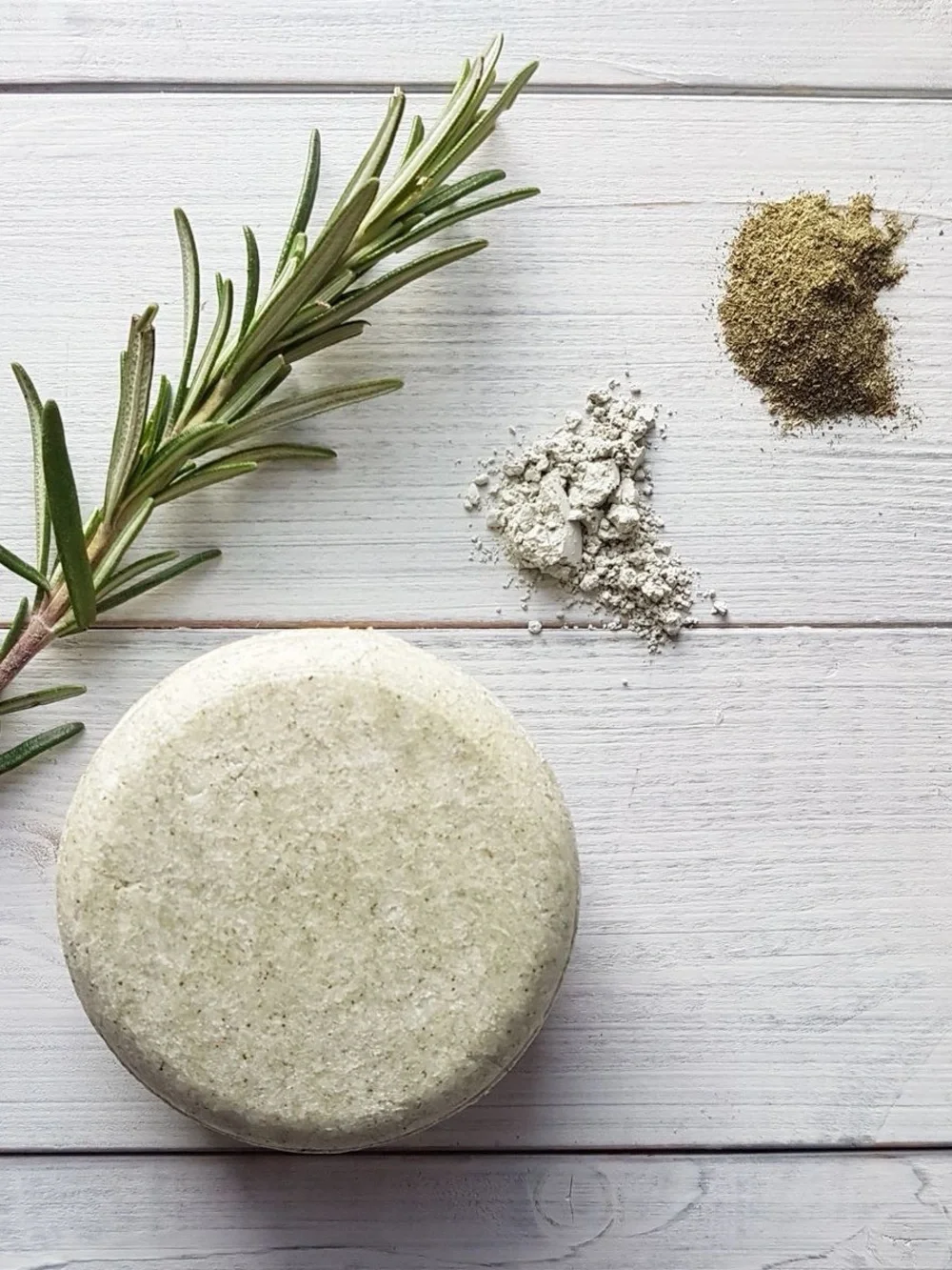 Rosemary Green Shampoo Bar - Nourishing Rosemary & Clay Blend